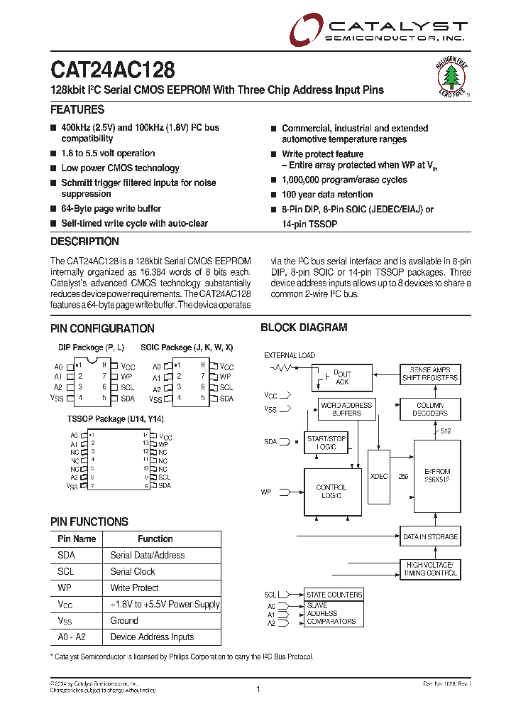 CAT24AC128_470397.PDF Datasheet