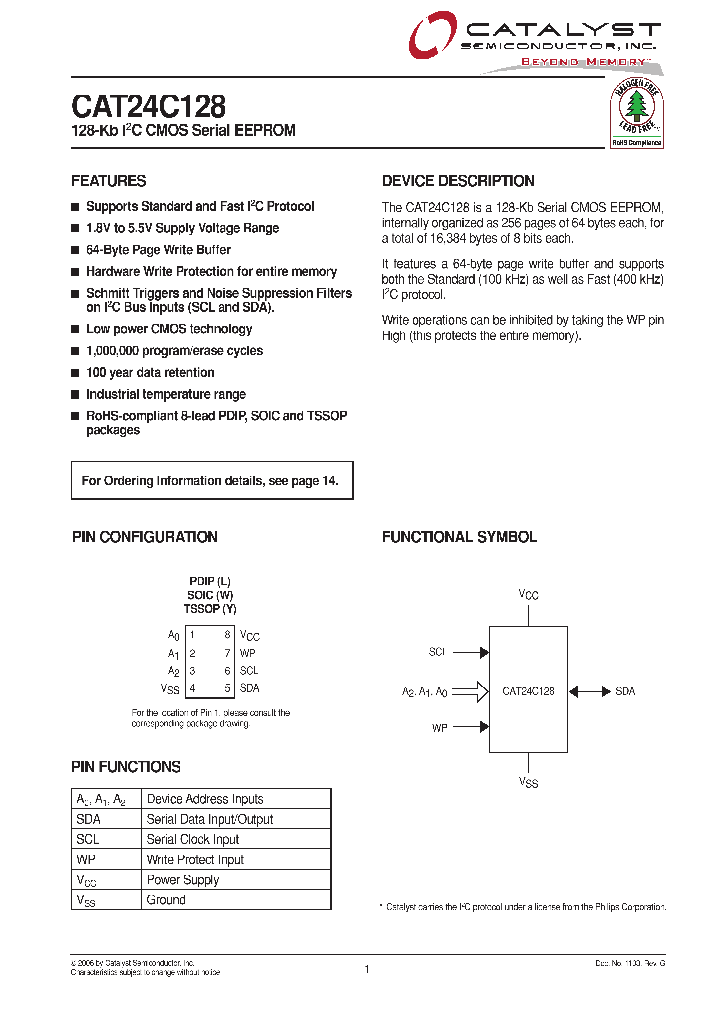 CAT24C128WI-GT3_752371.PDF Datasheet