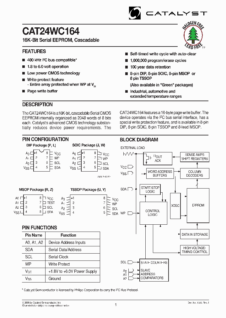 CAT24WC164UE-18TE13_753015.PDF Datasheet