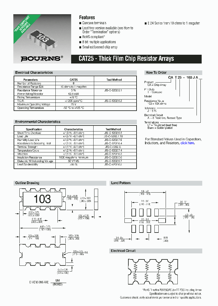 CAT25-103JLF_698409.PDF Datasheet