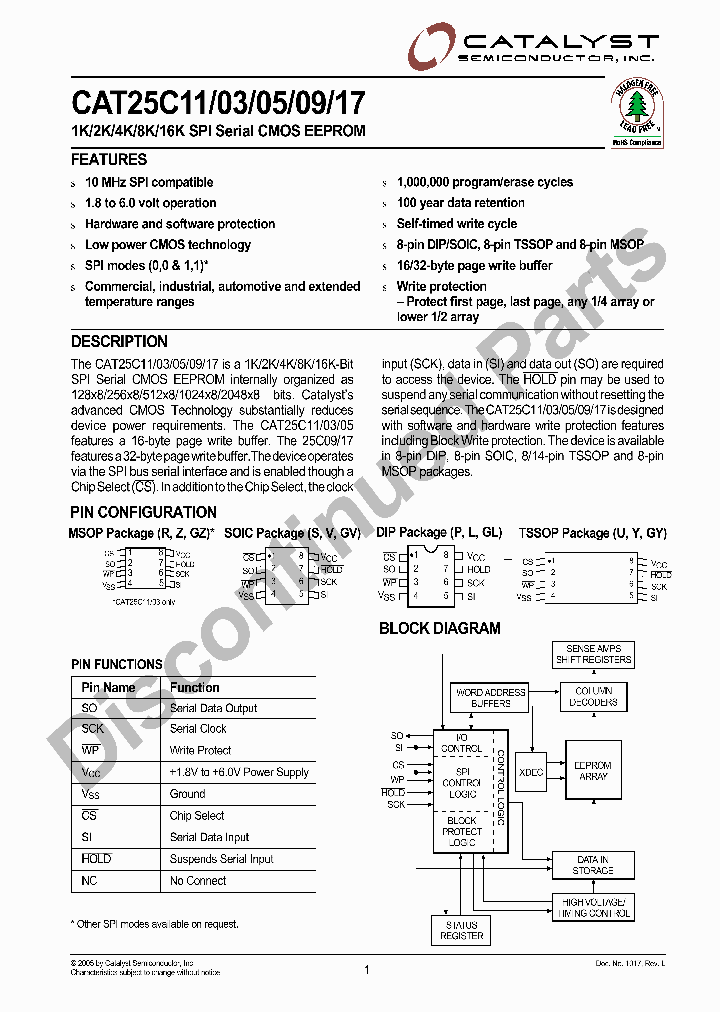 CAT25C05VITE13_585361.PDF Datasheet