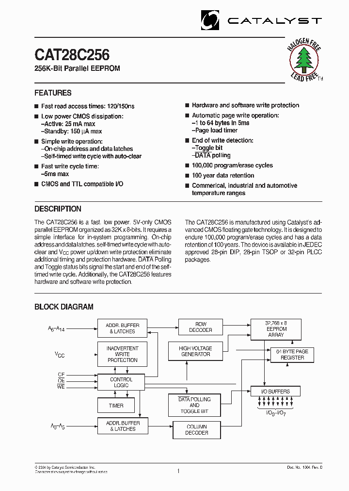 CAT28C256NI-12T_753070.PDF Datasheet