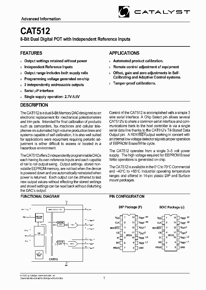 CAT512_720246.PDF Datasheet