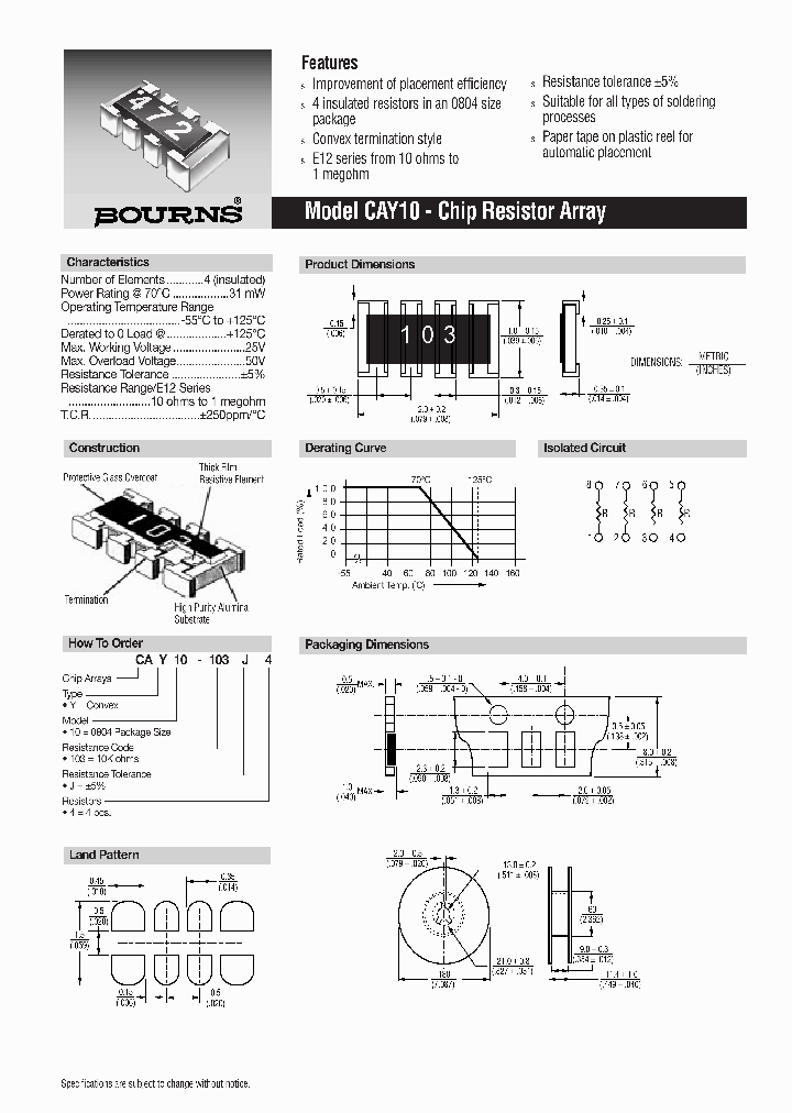 CAY10-103J4_657150.PDF Datasheet