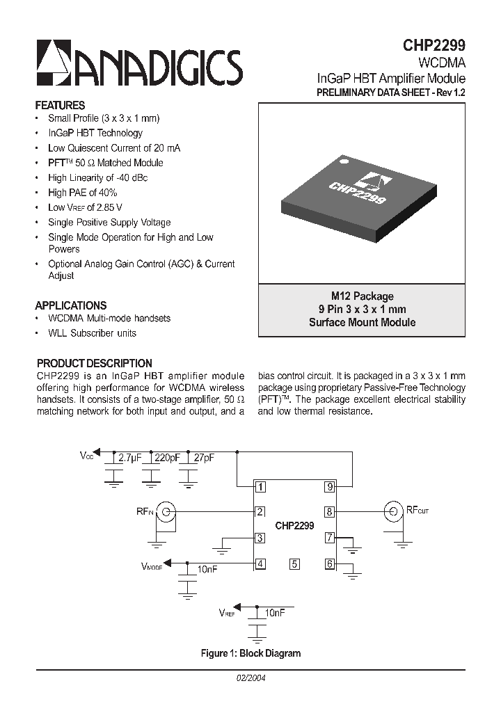 CHP2299_645777.PDF Datasheet