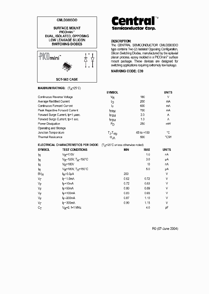 CMLD3003DO_637442.PDF Datasheet