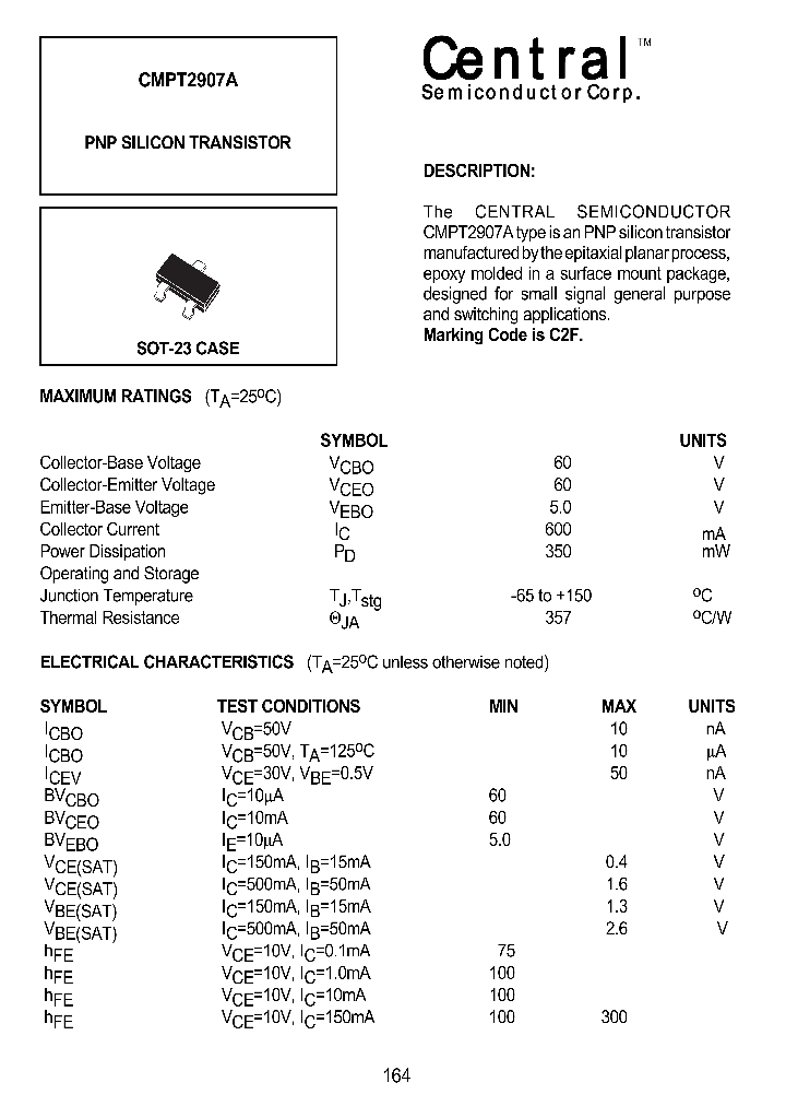 CMPT2907A_766036.PDF Datasheet