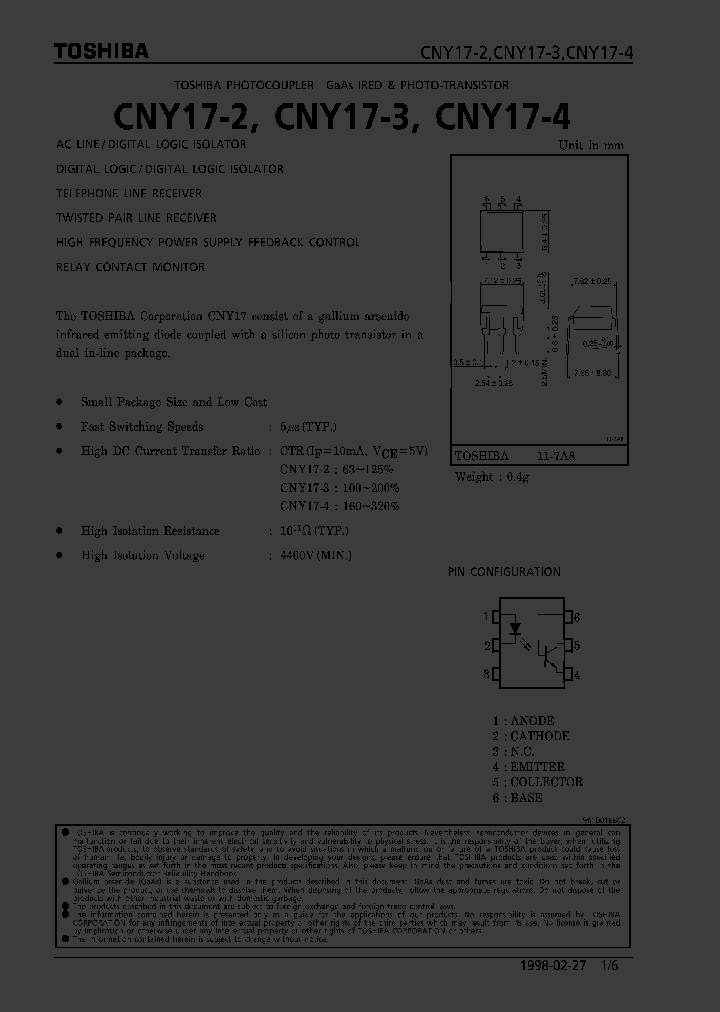 CNY17-2_104835.PDF Datasheet