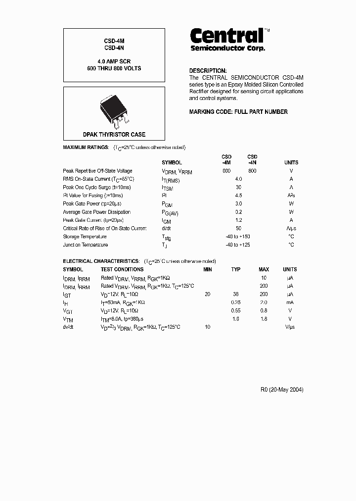 CSD-4M_635766.PDF Datasheet