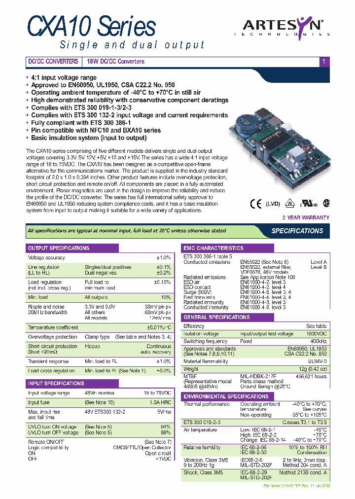 CXA10_590576.PDF Datasheet