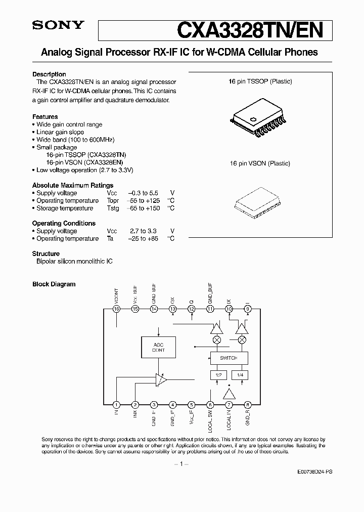 CXA3328EN_569814.PDF Datasheet
