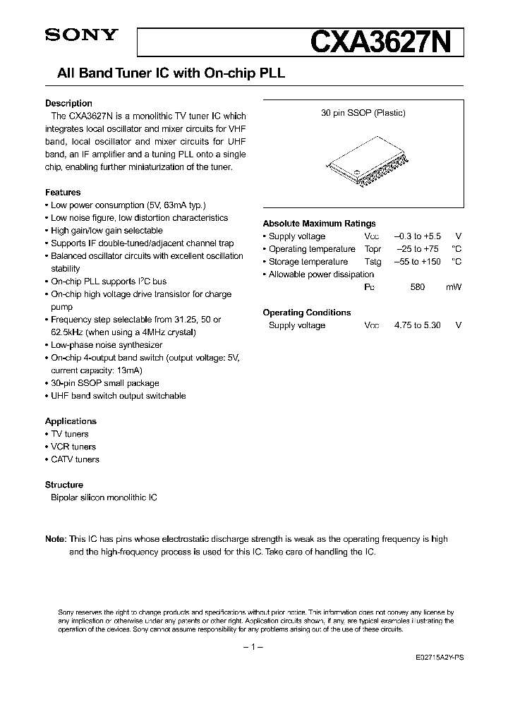 CXA3627N_650754.PDF Datasheet