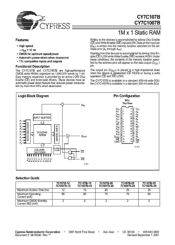 CY7C107B_681714.PDF Datasheet