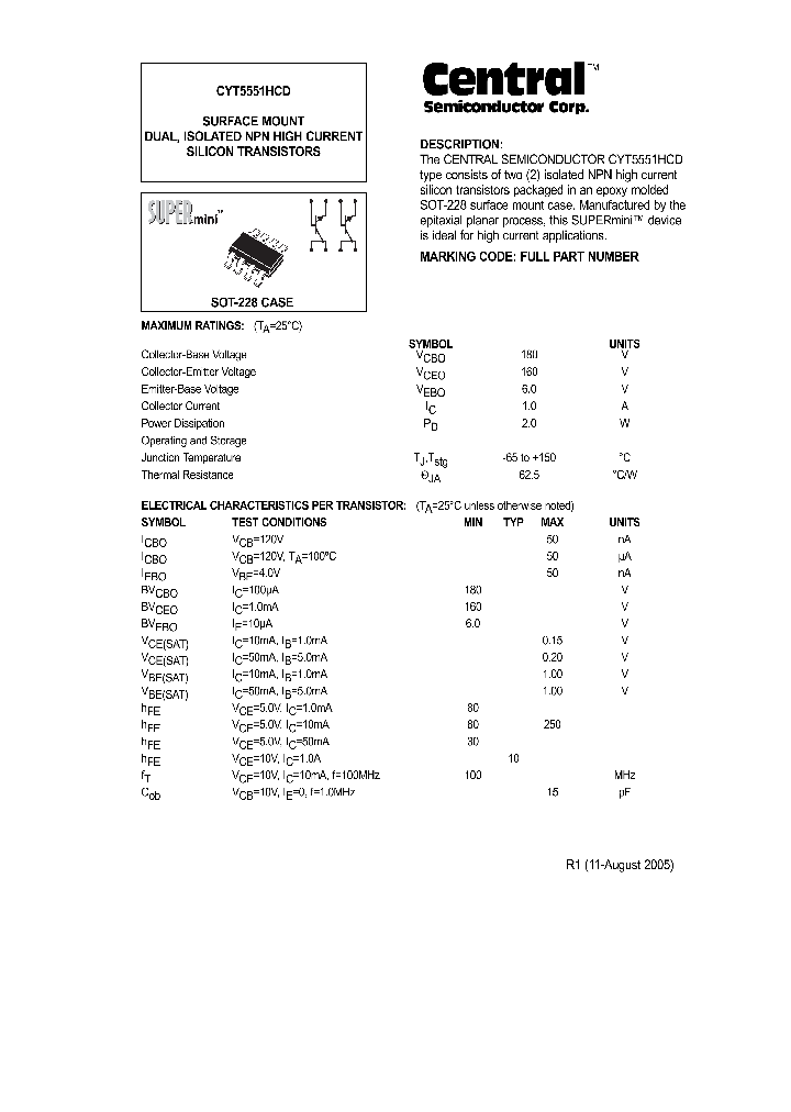 CYT5551HCD_635509.PDF Datasheet