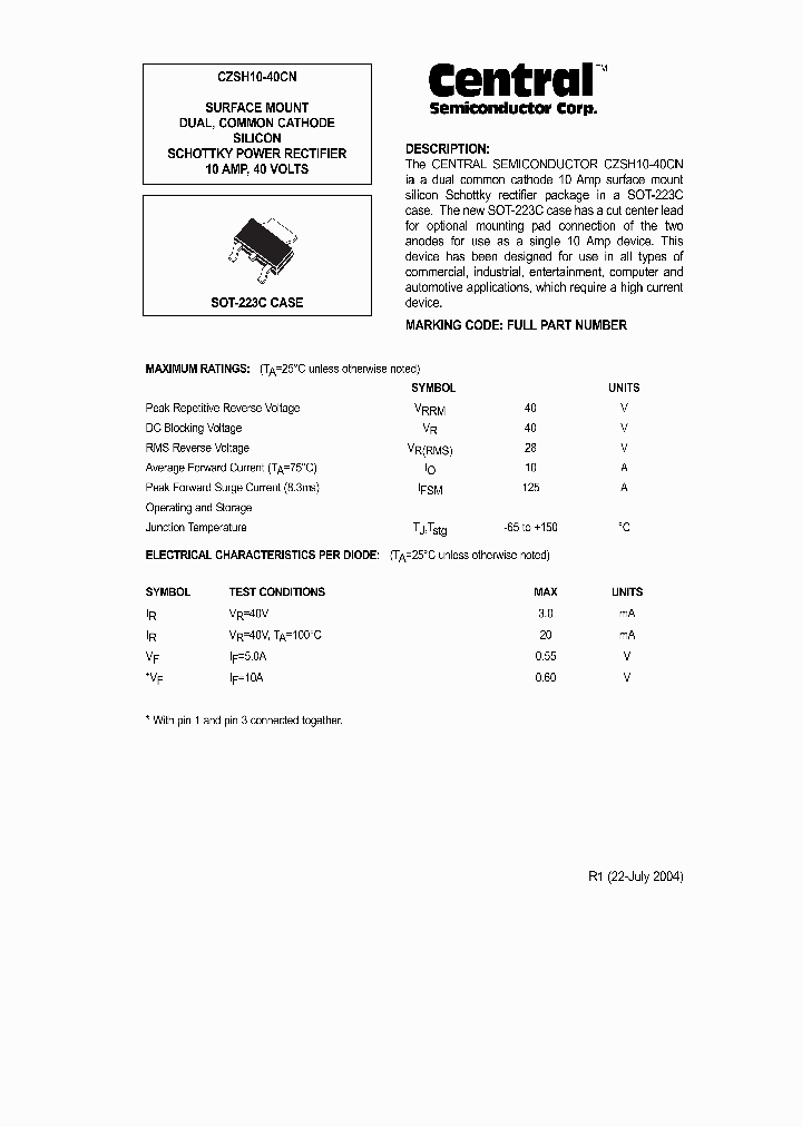 CZSH10-40CN_635491.PDF Datasheet