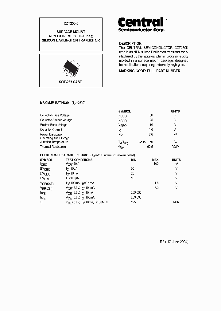 CZT250K_635477.PDF Datasheet