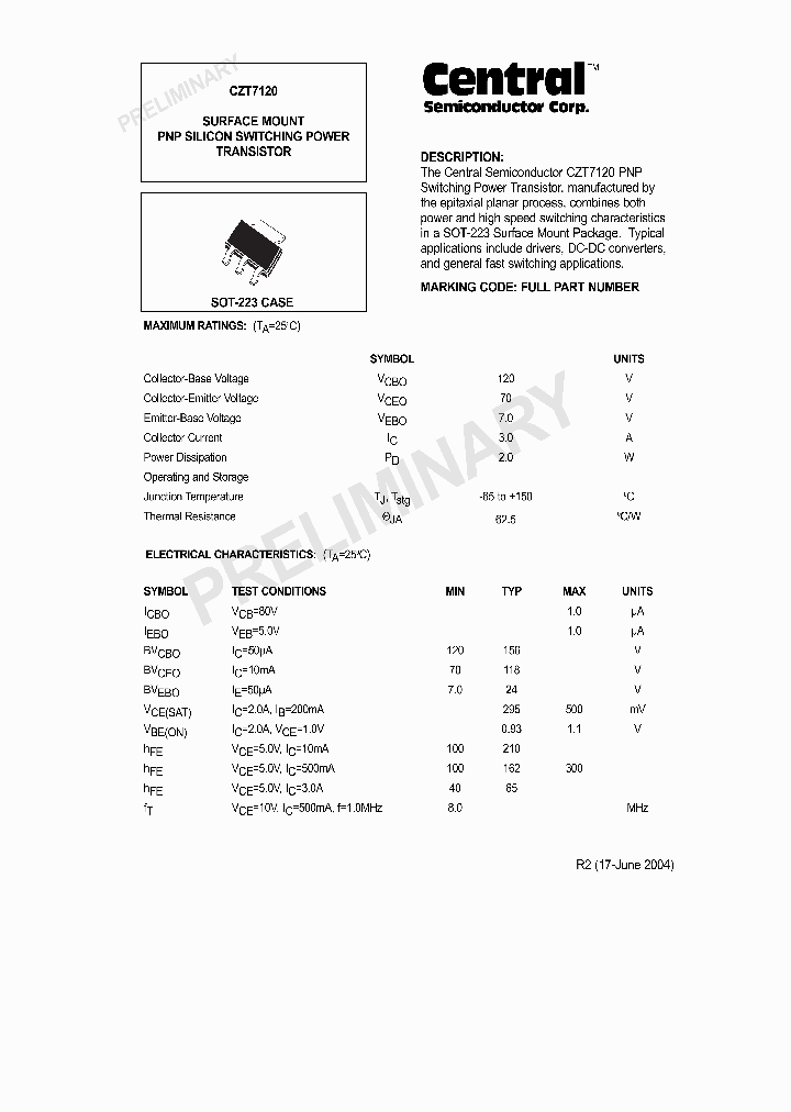 CZT7120_635440.PDF Datasheet