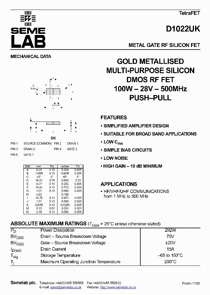 D1022UK_608783.PDF Datasheet