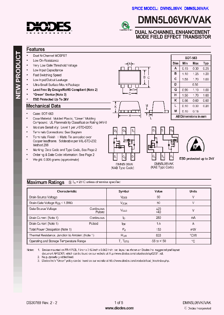 DMN5L06VK_647177.PDF Datasheet