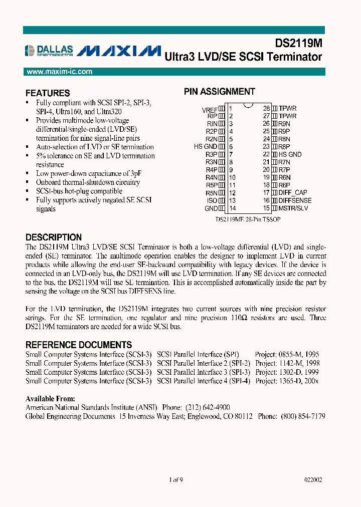 DS2119M_579831.PDF Datasheet