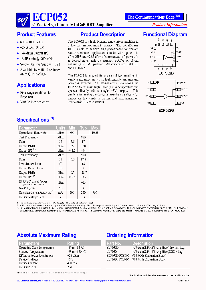 ECP052G_676800.PDF Datasheet