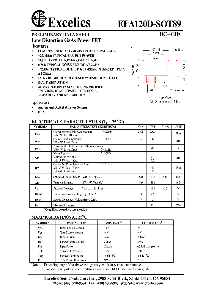 EFA120D-SOT89_603673.PDF Datasheet