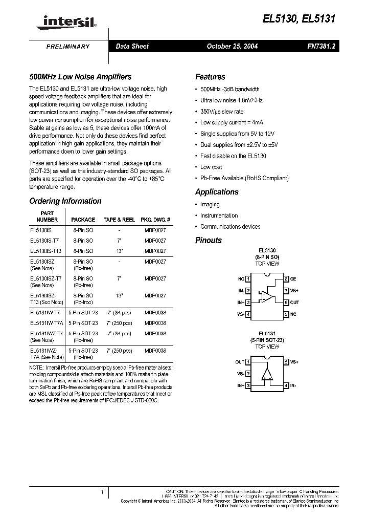 EL5130IS-T7_575411.PDF Datasheet
