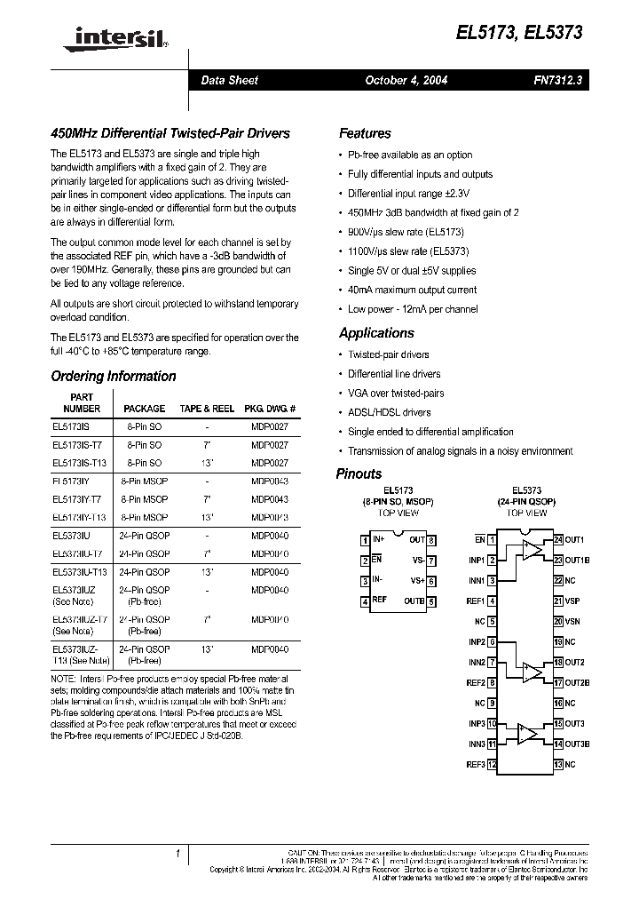 EL5373IUZ-T7_709888.PDF Datasheet