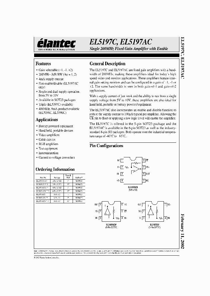 EL5197C_697330.PDF Datasheet