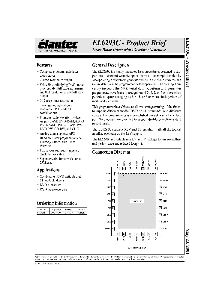 EL6293CL_585438.PDF Datasheet