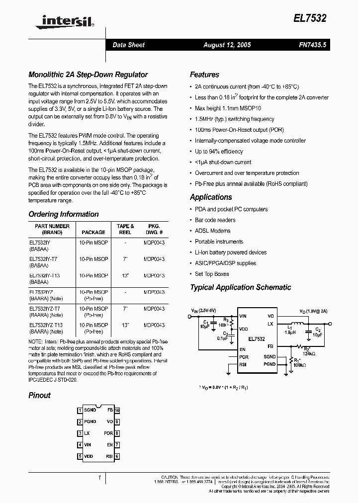 EL7532_589940.PDF Datasheet
