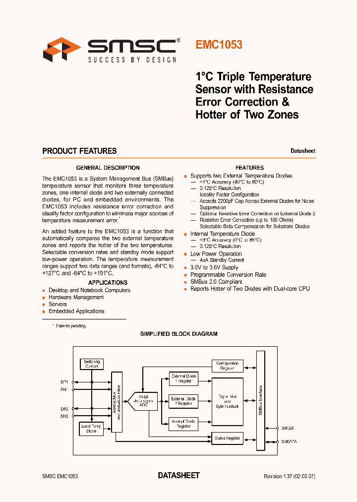EMC1053-ACZL-TR_738375.PDF Datasheet