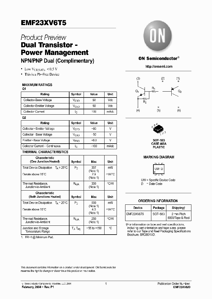EMF23XV6T5_721498.PDF Datasheet