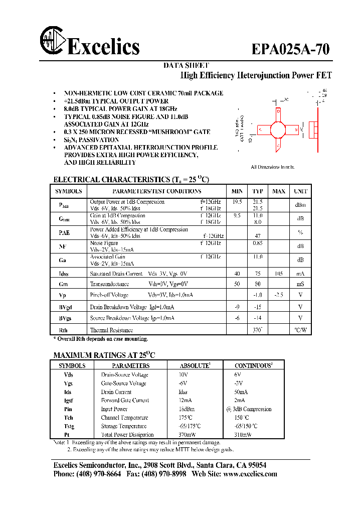 EPA025A-70_599539.PDF Datasheet