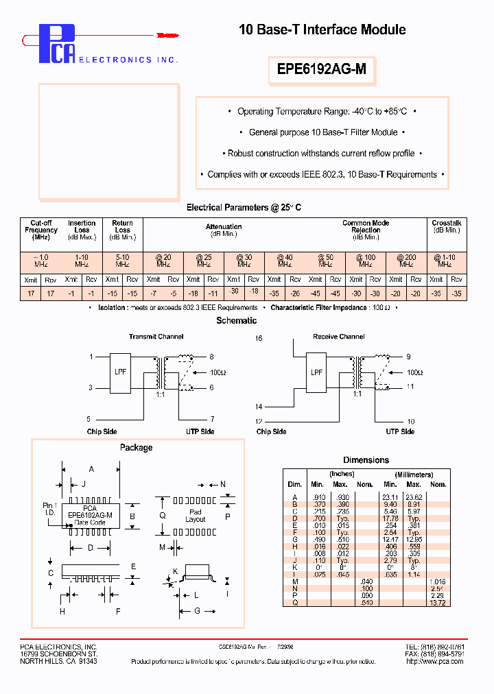EPE6192AG-M_615693.PDF Datasheet