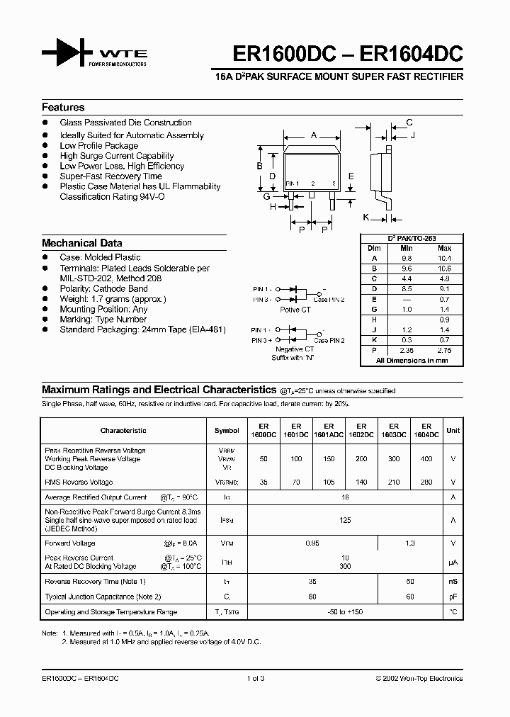 ER1601ADC-T3_603099.PDF Datasheet