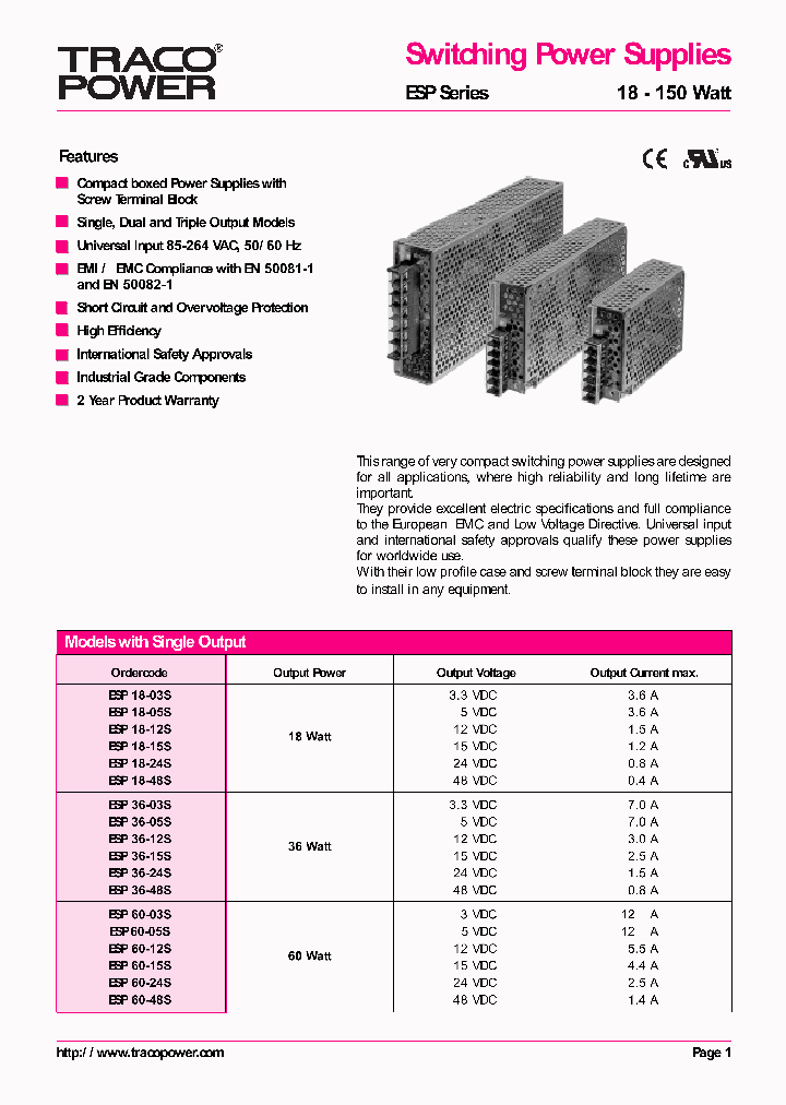 ESP60-03S_693942.PDF Datasheet