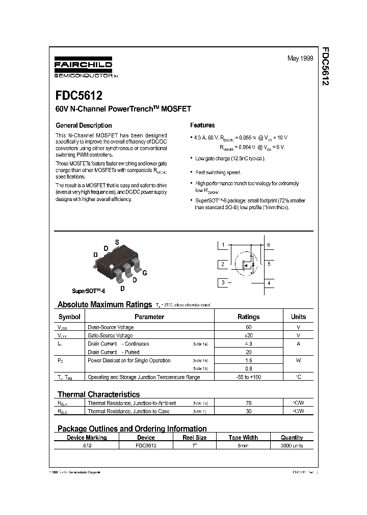 FDC5612_717638.PDF Datasheet