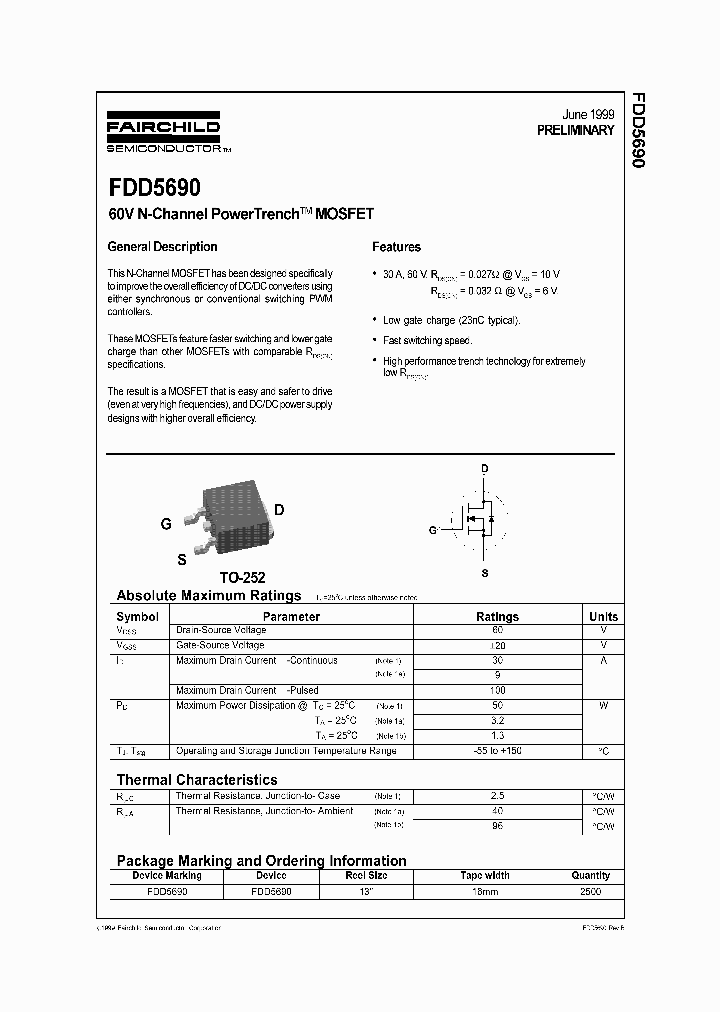 FDD5690_709058.PDF Datasheet