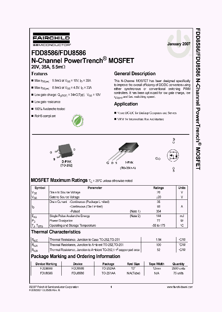 FDD8586_573894.PDF Datasheet