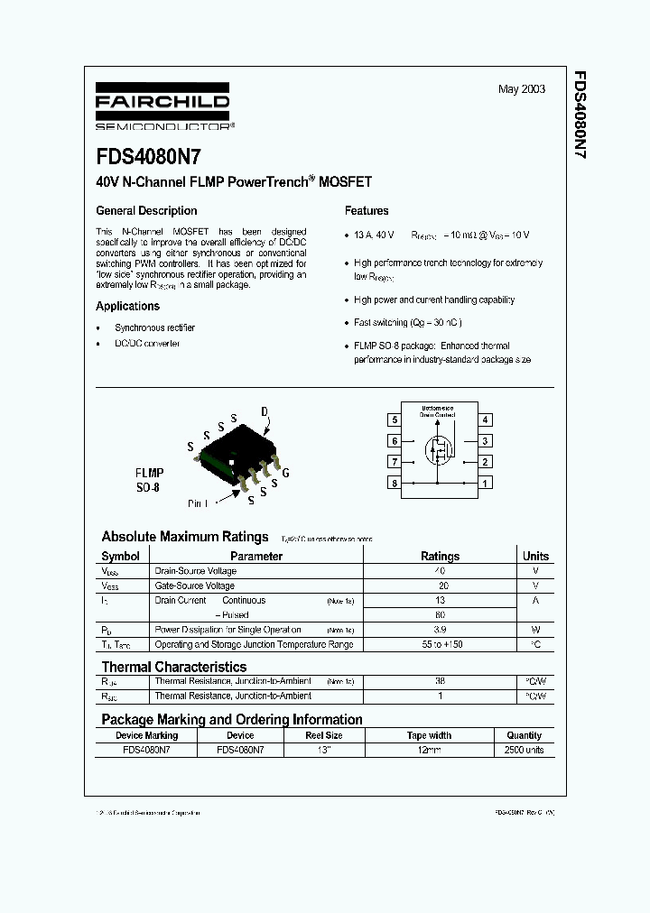 FDS4080N7_588797.PDF Datasheet