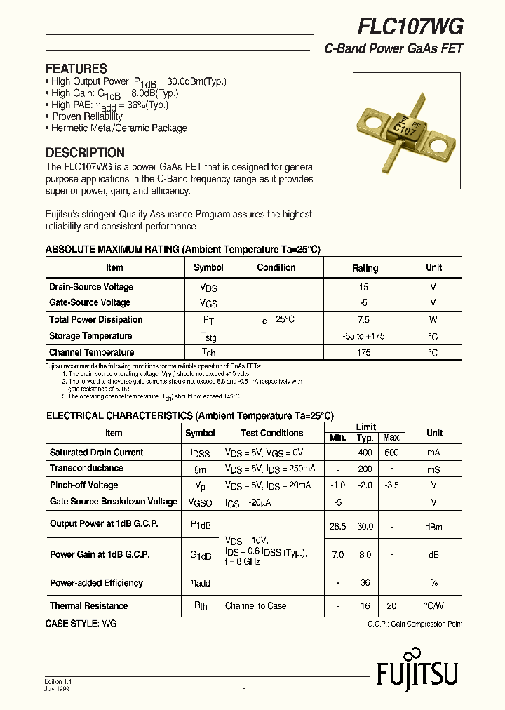 FLC107WG_593416.PDF Datasheet