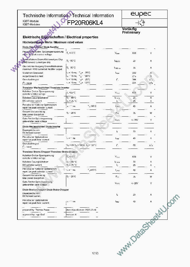 FP20R06KL4_663859.PDF Datasheet