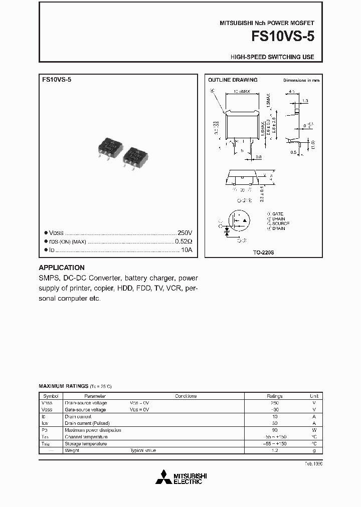 FS10VS-5_775838.PDF Datasheet