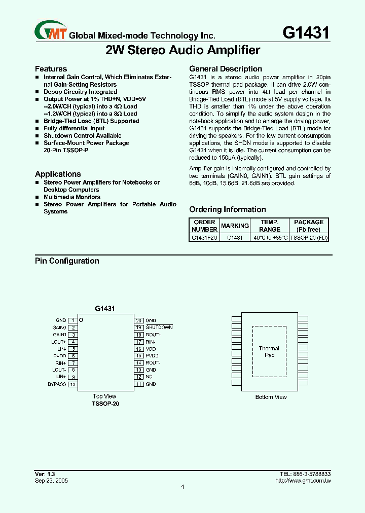 G1431_630084.PDF Datasheet