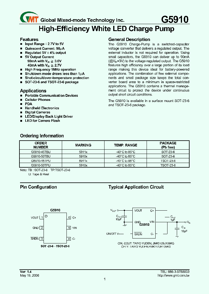 G5910_627502.PDF Datasheet