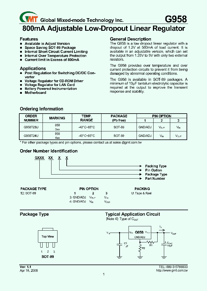 G958_627333.PDF Datasheet