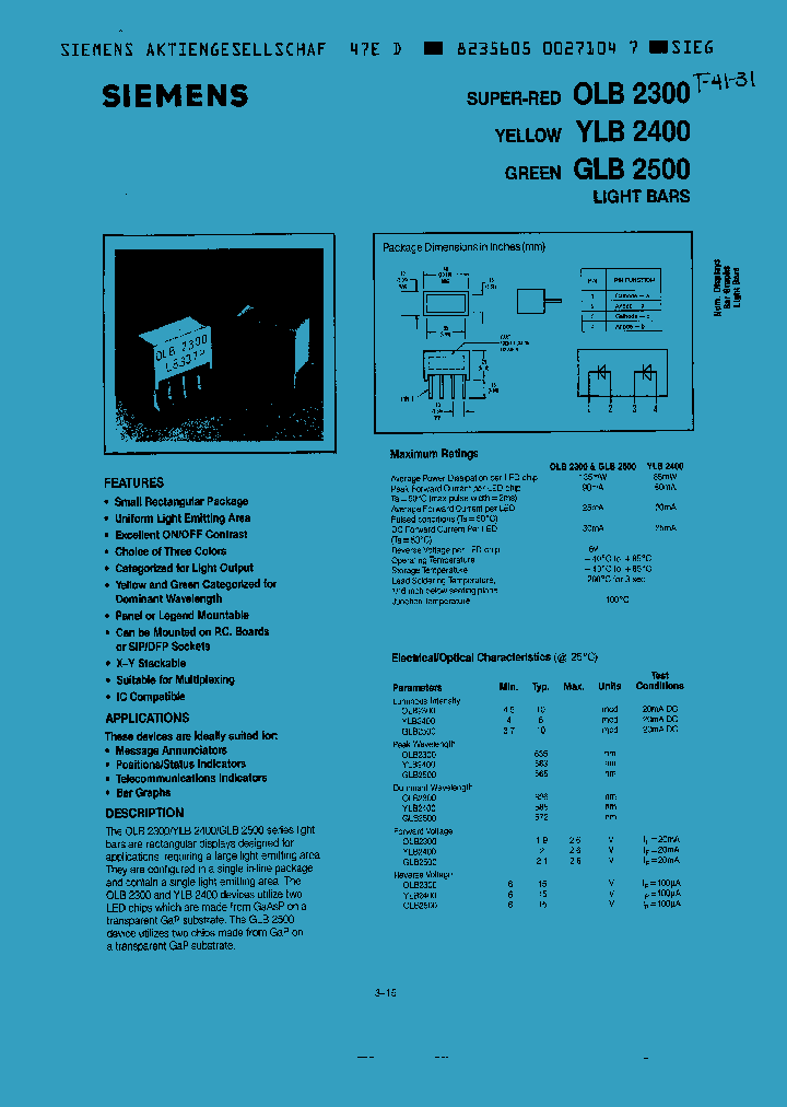 GLB2500_619706.PDF Datasheet