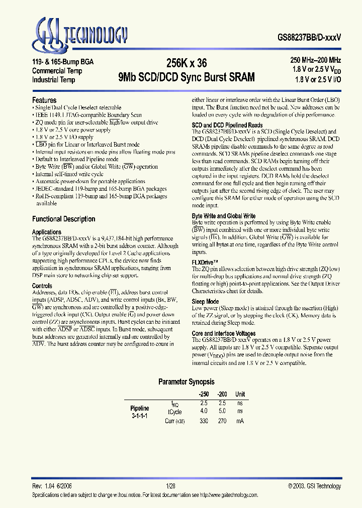 GS88237BB-V_619034.PDF Datasheet