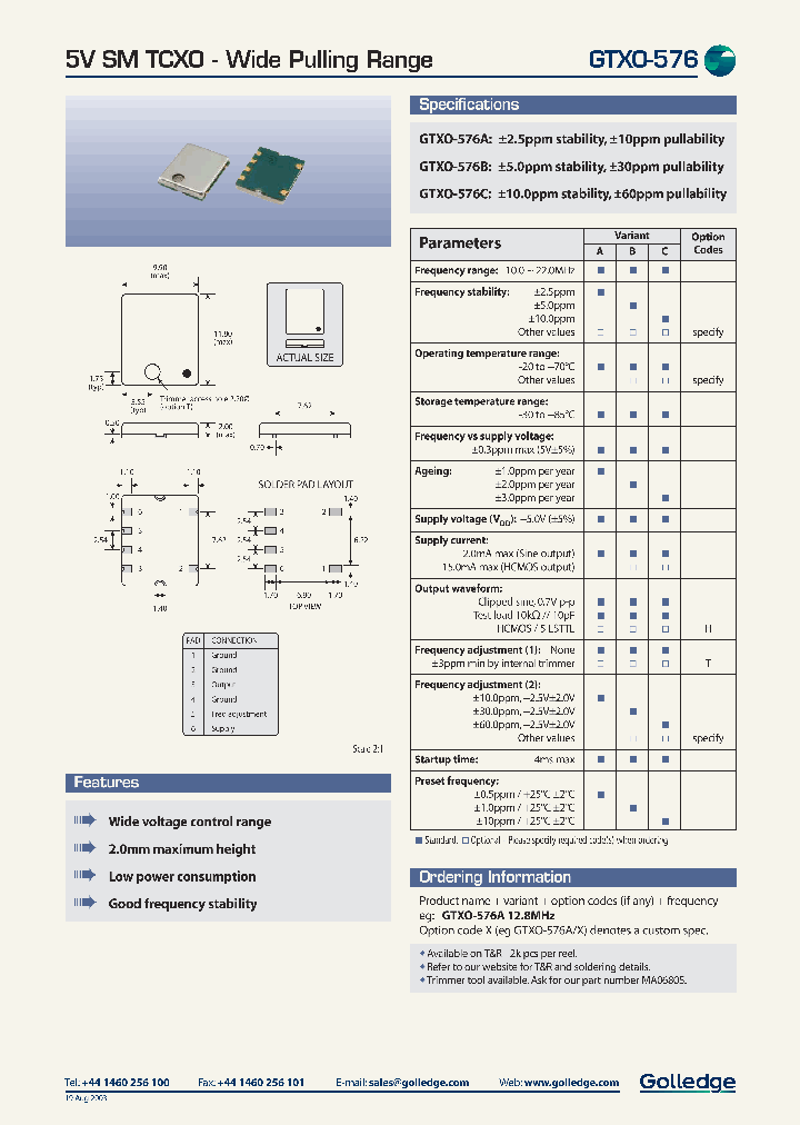 GTXO576_648439.PDF Datasheet